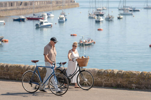 Cycles at Braye Harbour