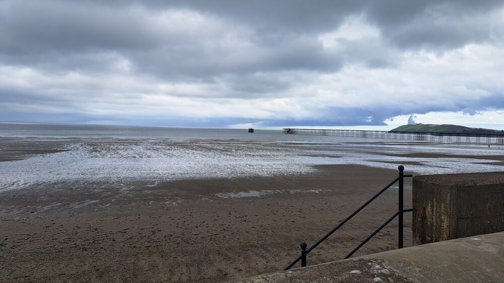 Ramsey Beach and pier Ramsey Beach and pier