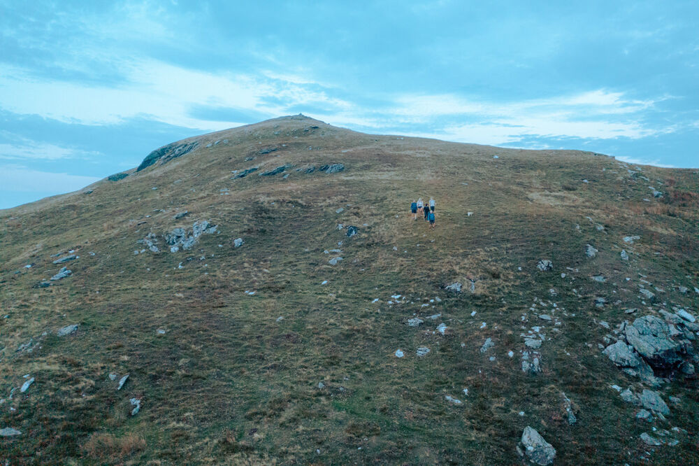 Snaefell walking Snaefell walking