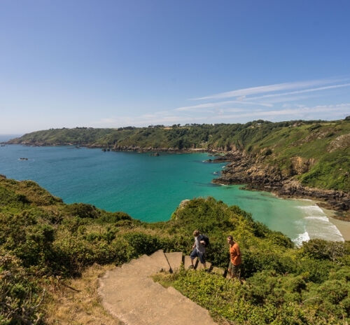 Guernsey south coast walking