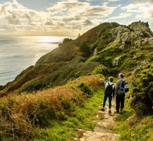 Guernsey walking Autumn