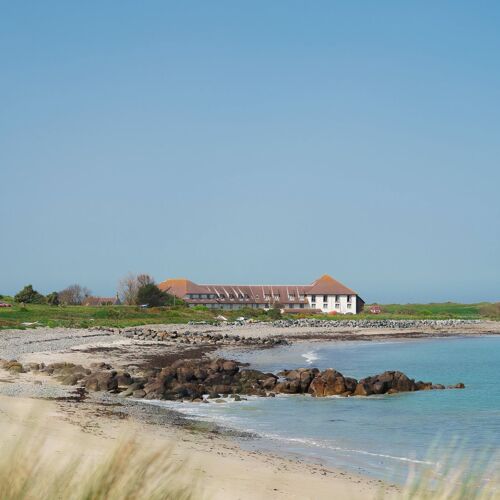Exterior and beach