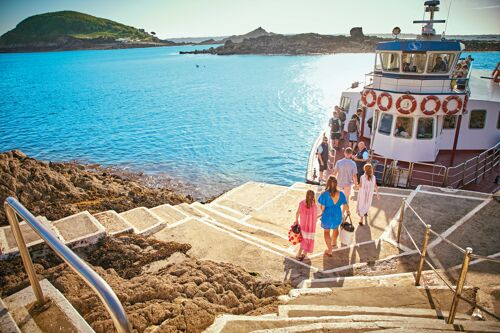 Rosaire Steps - ferry to herm