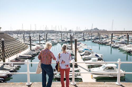 St Helier marina, Jersey