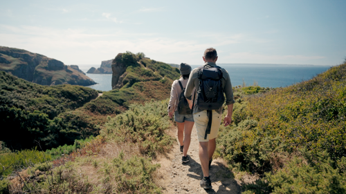 Sark coastal walking