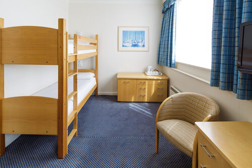Bunk bedroom within family suite