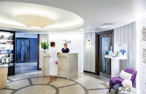 Spa entrance